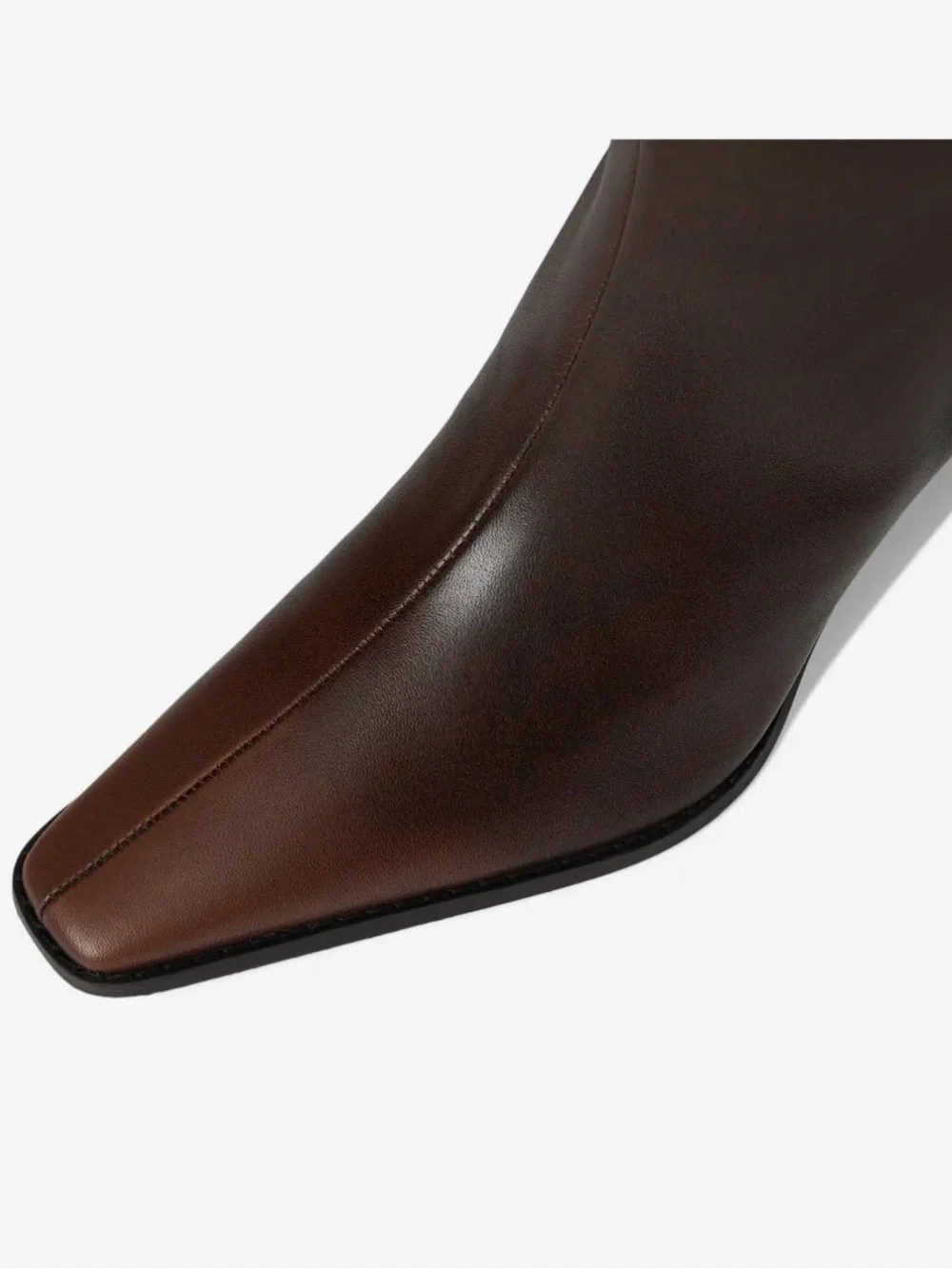 Michael Kors Darrah Heeled Boot Size 8M Luggage Burnished Leather NEW - Picture 2 of 7